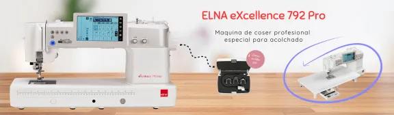 Maquina de coser Elna excellence  792 Pro