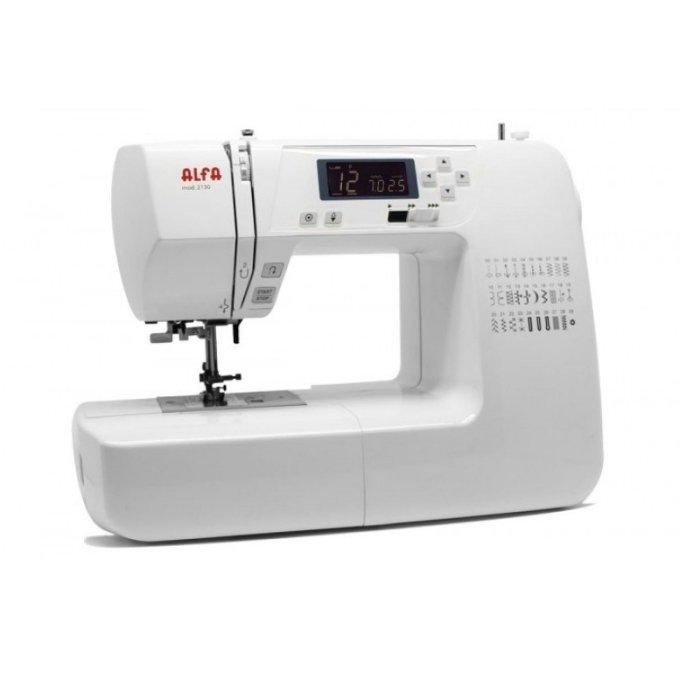 Maquina de coser electronica Alfa 2130