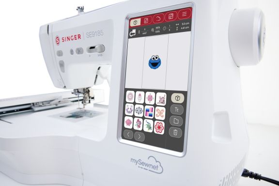 Singer SE9185 coser y bordar con wifi y APP MySewnet