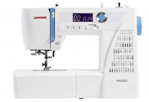 Máquina de coser profesional Janome 5060 QDC