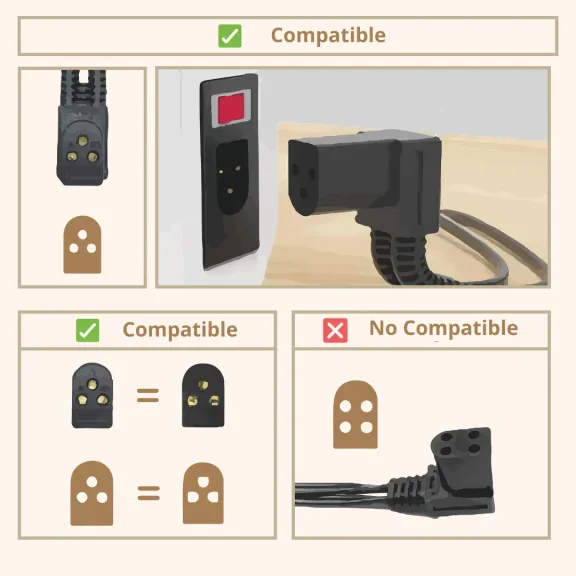 pedal singer de 3 conexiones